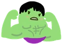 hulk_bean emote
