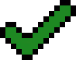 Checkmark emote