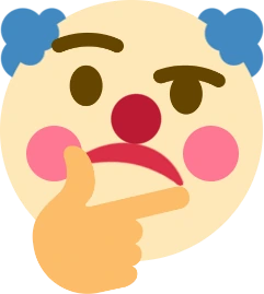thinking_clown emote