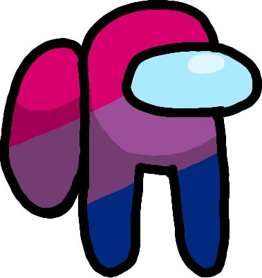 AmongUsBisexual emote