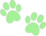 green_paw_prints emote