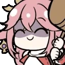 YaeBonk emote