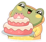 FrogCake emote