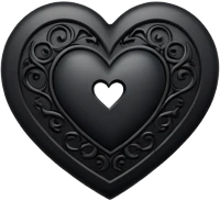 Blackgothheart emote