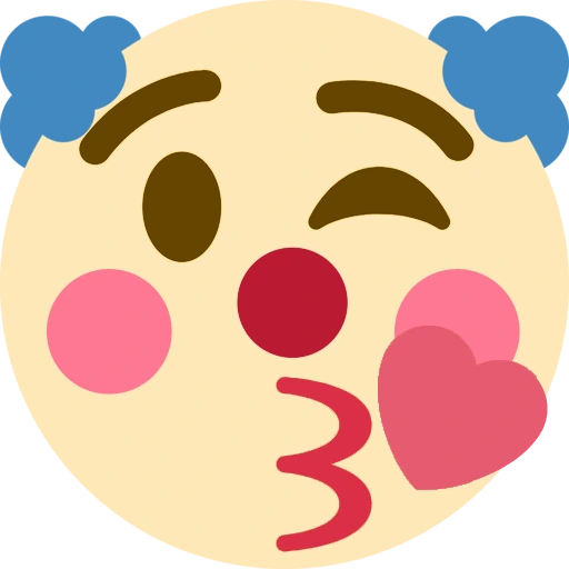 clownkiss emote