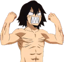 stronk_kirishima emote