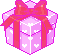 hotpinkpresent animated emote