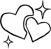 sparklehearts emote