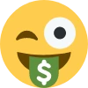 stuck_out_money_tongue_winking emoji