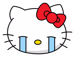 Hellokittycryingsadx emote