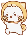 Mochi_tiger_costume_white emote