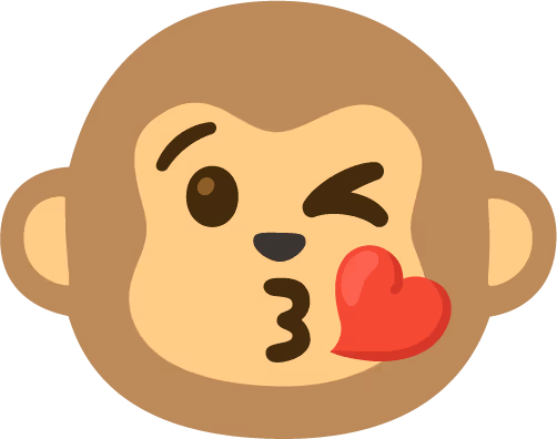 Monkey_Kiss emote