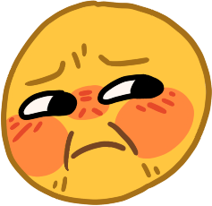 Disgusted static emote