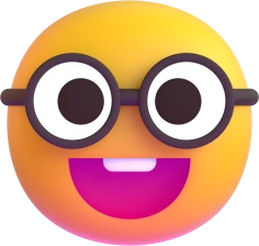 Fluent_Nerd_face emote