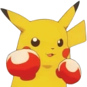 Gloves_Punching_Pikachu emote