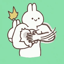 Cutebunspank emote