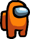 AmongUsOrange emote