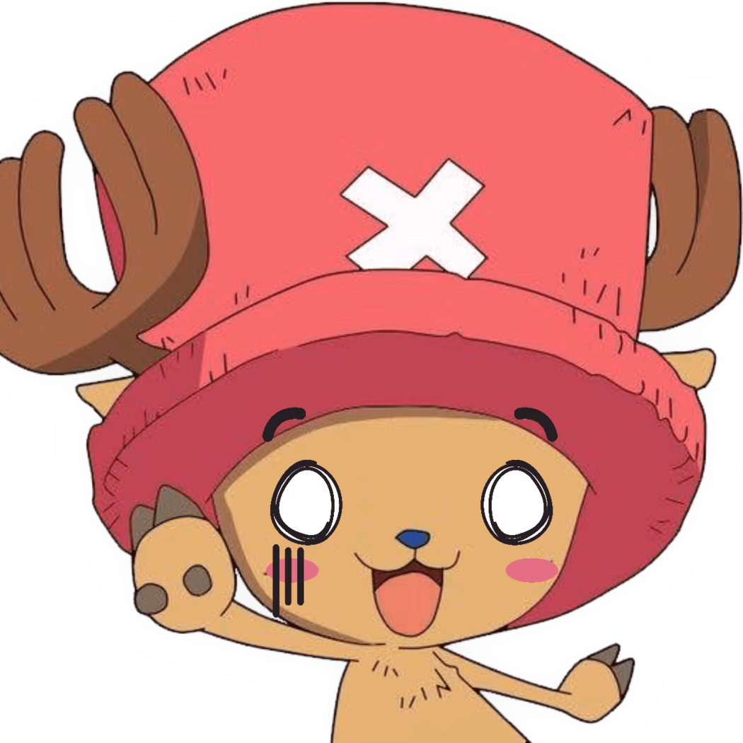 Chopper_ScaredStare emote