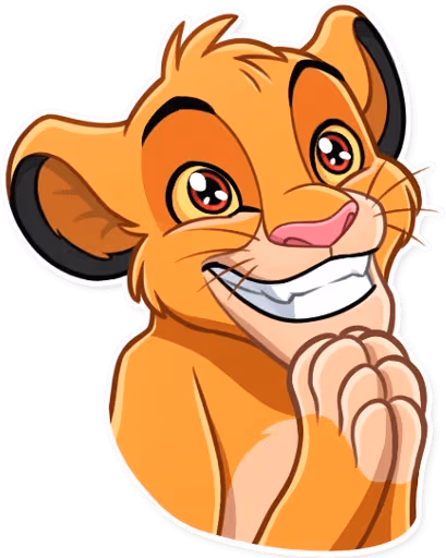 Simba_Glee emote