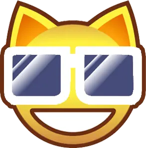Animal_Jam_Glasses_White emote