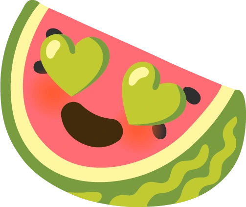 watermeloninlove emoji