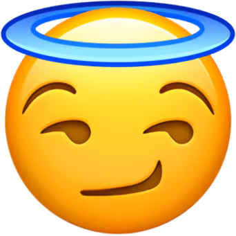 Angel_Smirk emote