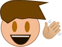 Drawing_Wave emote
