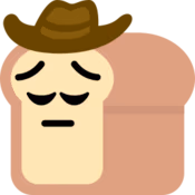 pensivecowboybread emote