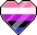 GenderfluidHeart emote