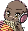 DoomfistPopcorn emote