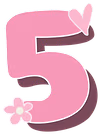 Pink_five_heart_flower emote
