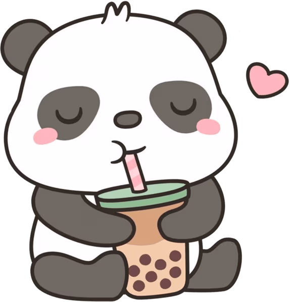 PandaDrink emote