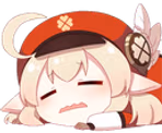 KleeTired emote