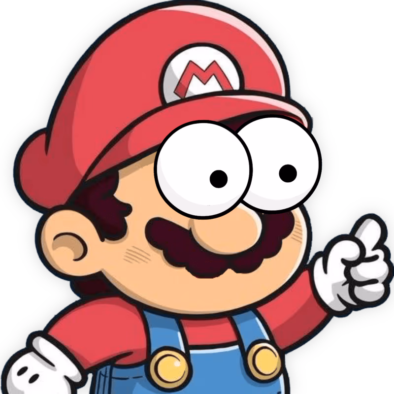 Mario_Stare emote