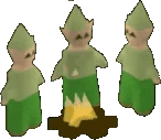 gnomestandingverycomfortablearoundacampfirewithitsfriends emoji