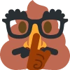 disguised_poop_shushing emote