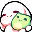 BunnyHugFrog emote