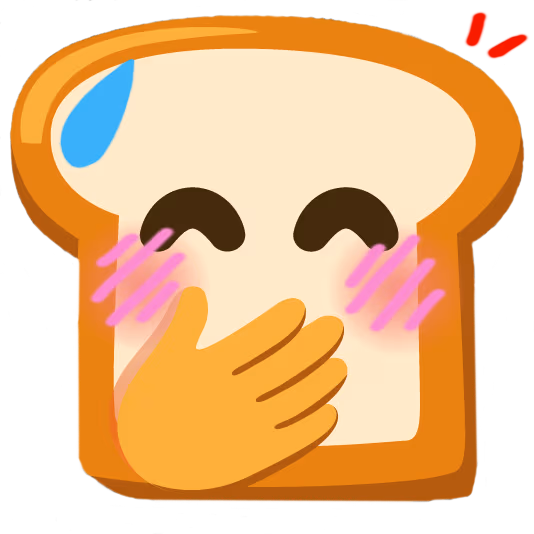 FlusteredBread emote
