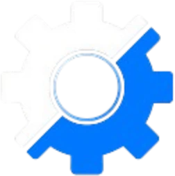 blue_white_gear emote