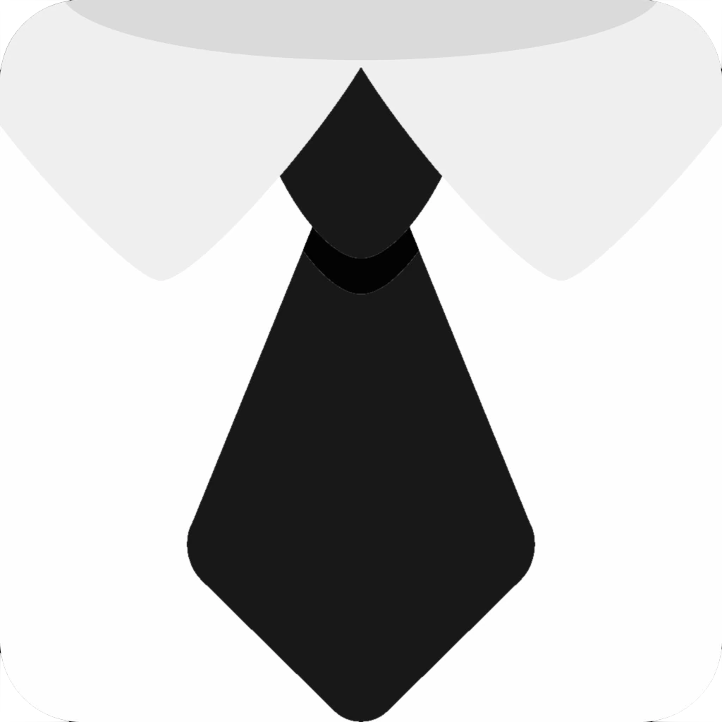 white_suit_and_tie emoji