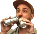 SteveDrink emote