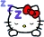 HelloKittySleeping emoji