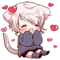 CatboyHearts emote
