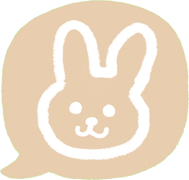 SpeechBubbleBunny emote