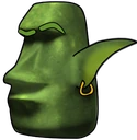 GoblinMoai emote
