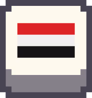 pixel_flag_ye emote
