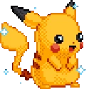 PixelPikachu emote