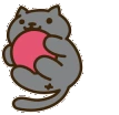 nekoatsume_redball emote