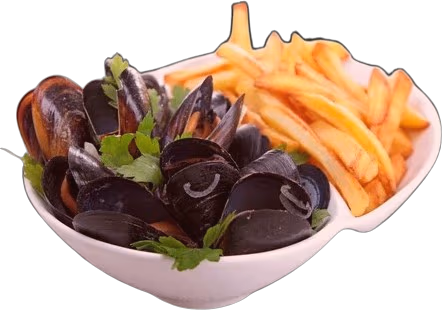 BelgiumMusselsFries emote