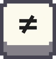 pixel_symbol_not_equal emote